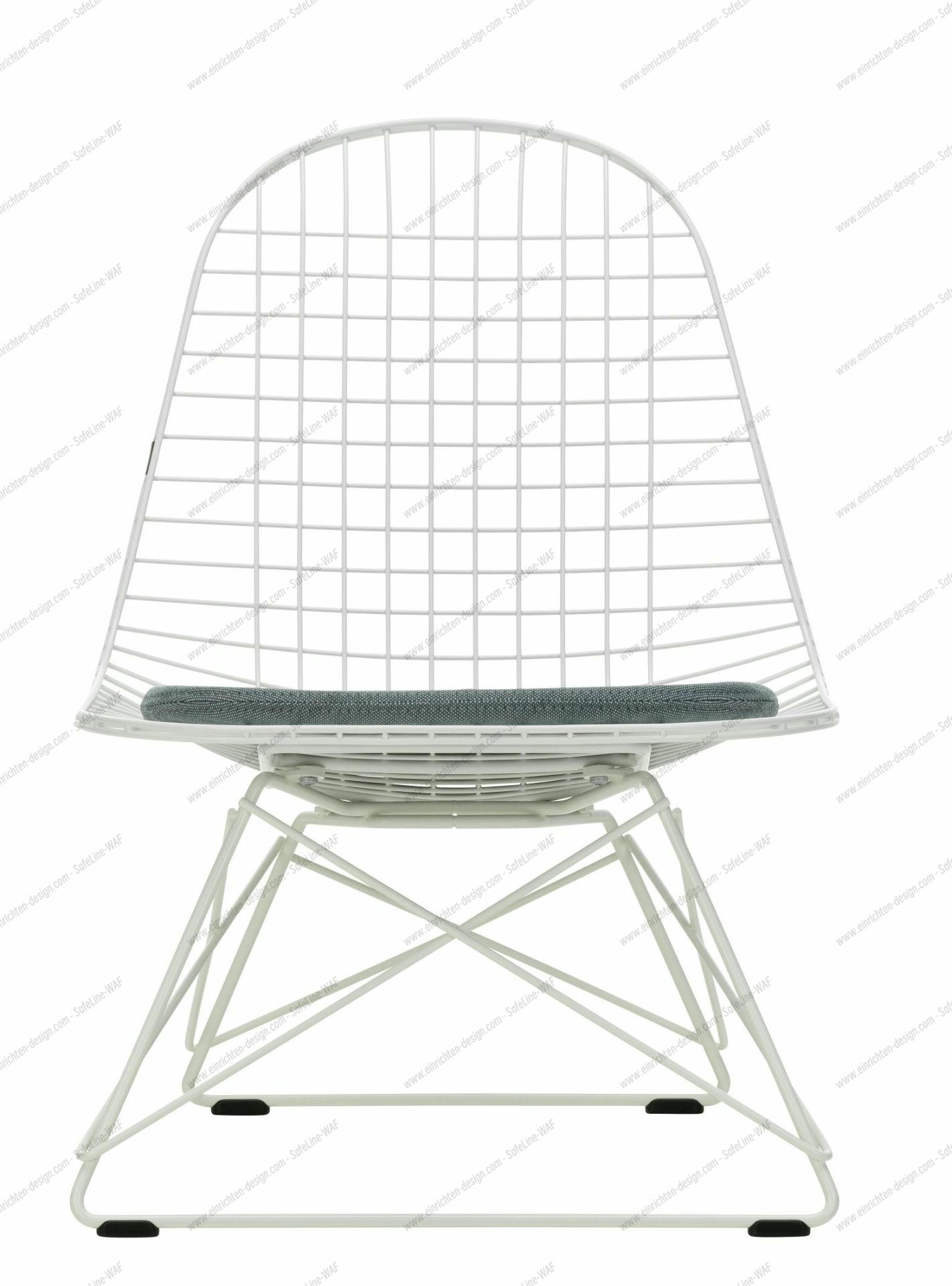LKR-5 Wire Chair Chair with Seat Cushion Vitra