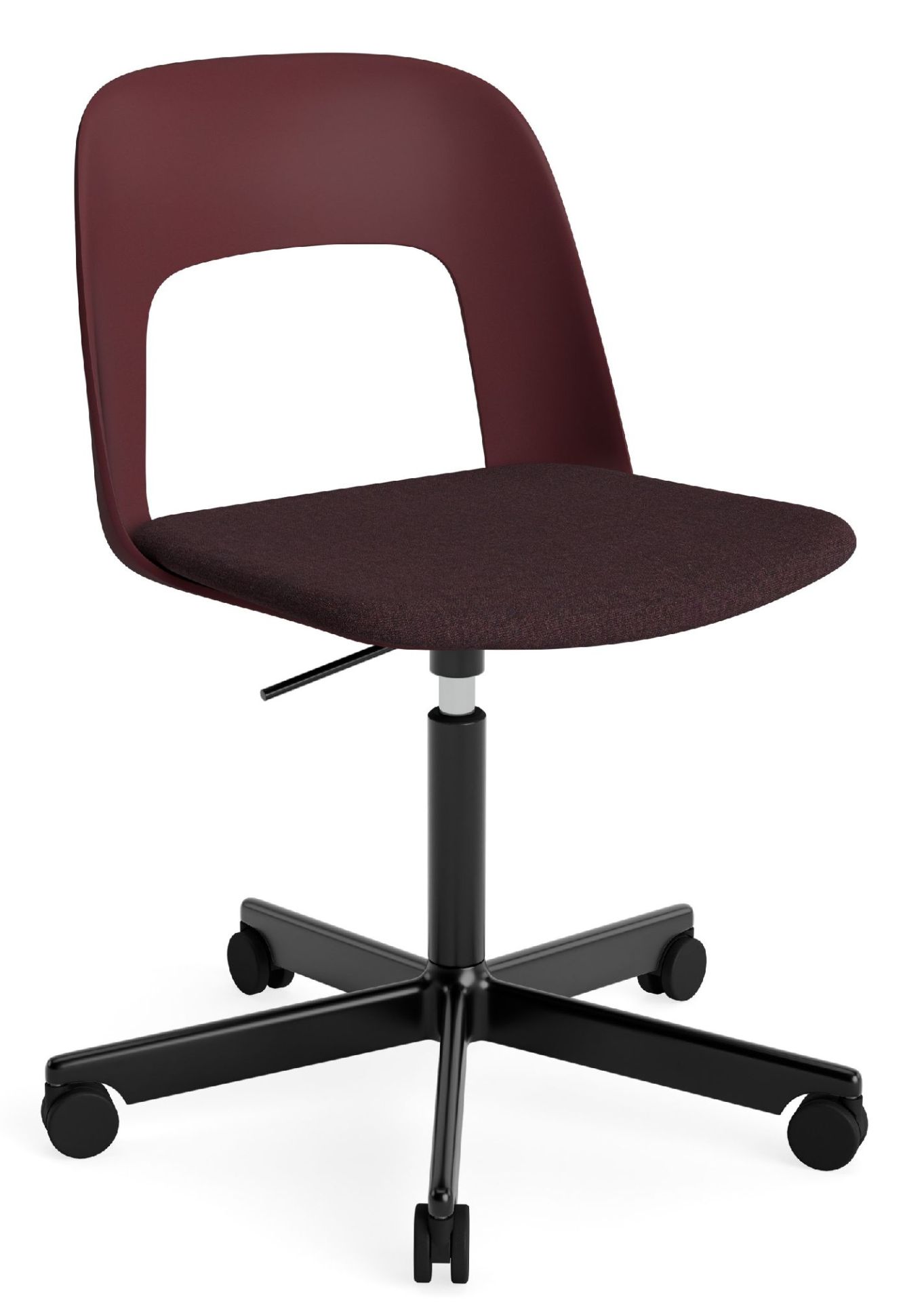 Layout Side Chair 143 5-star swivel base chair Hay   
