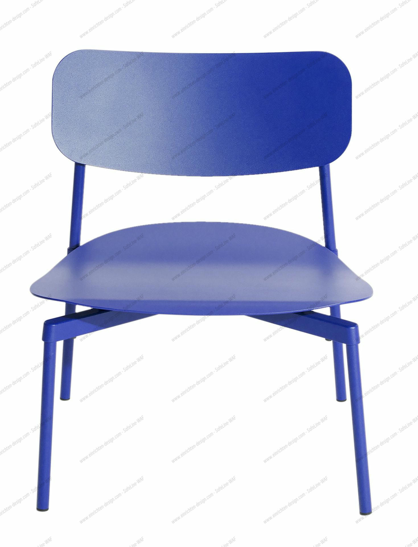 Fromme Lounge Chair Armchair Petite Friture Blue Fromme Lounge Chair Armchair Petite Friture Blue