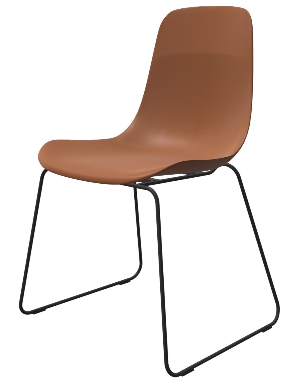 Elephantino chair sled base Kristalia