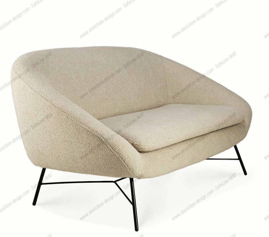 Barrow Sofa 2 Seater Off White Fabric Ethnicraft