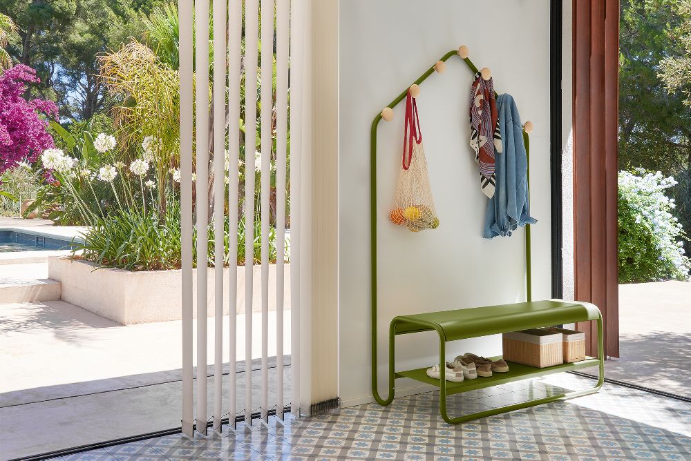 Funambule Coat rack bench Indoor Fermob