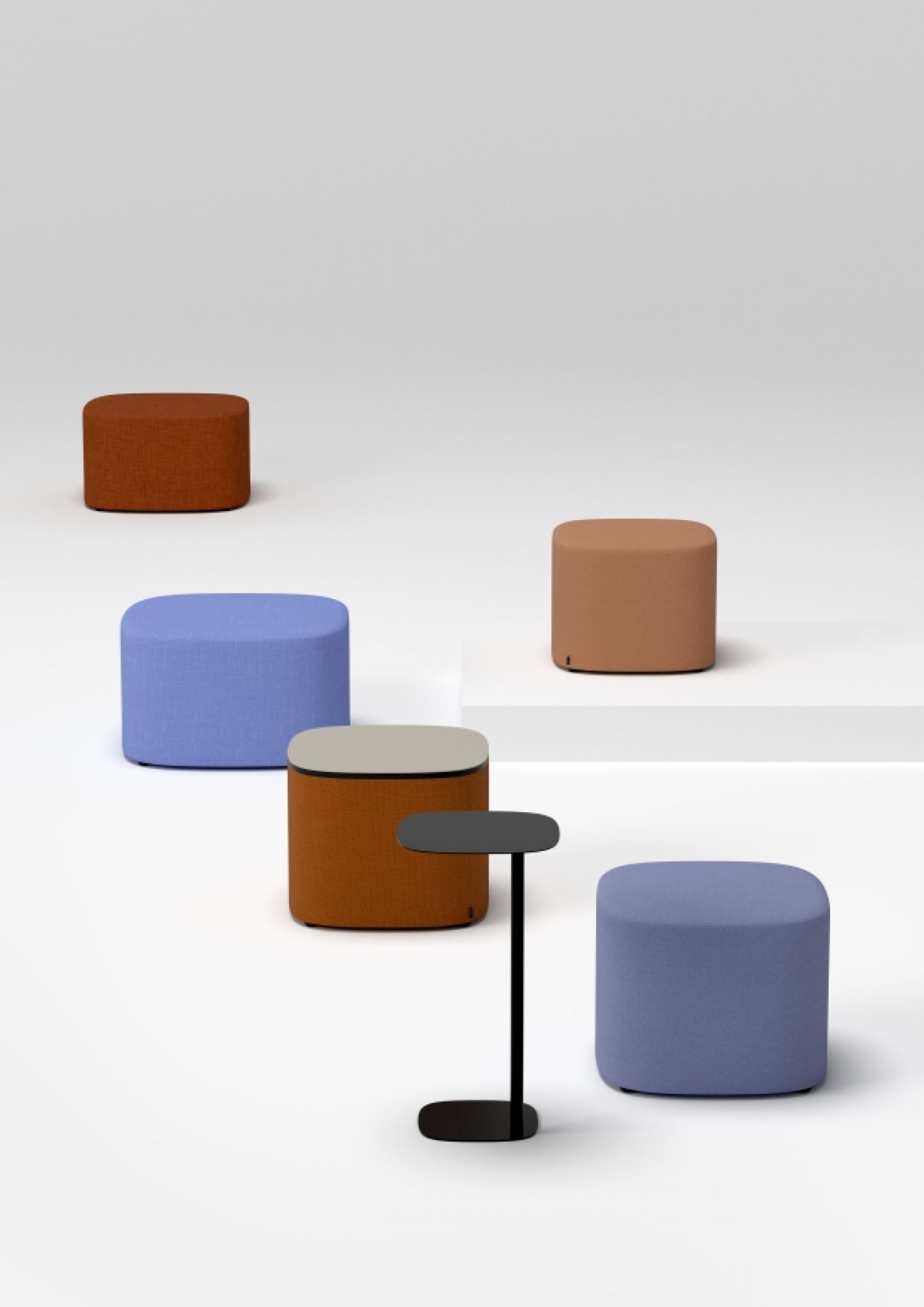 Pully Side Laptop Table Side table Cascando