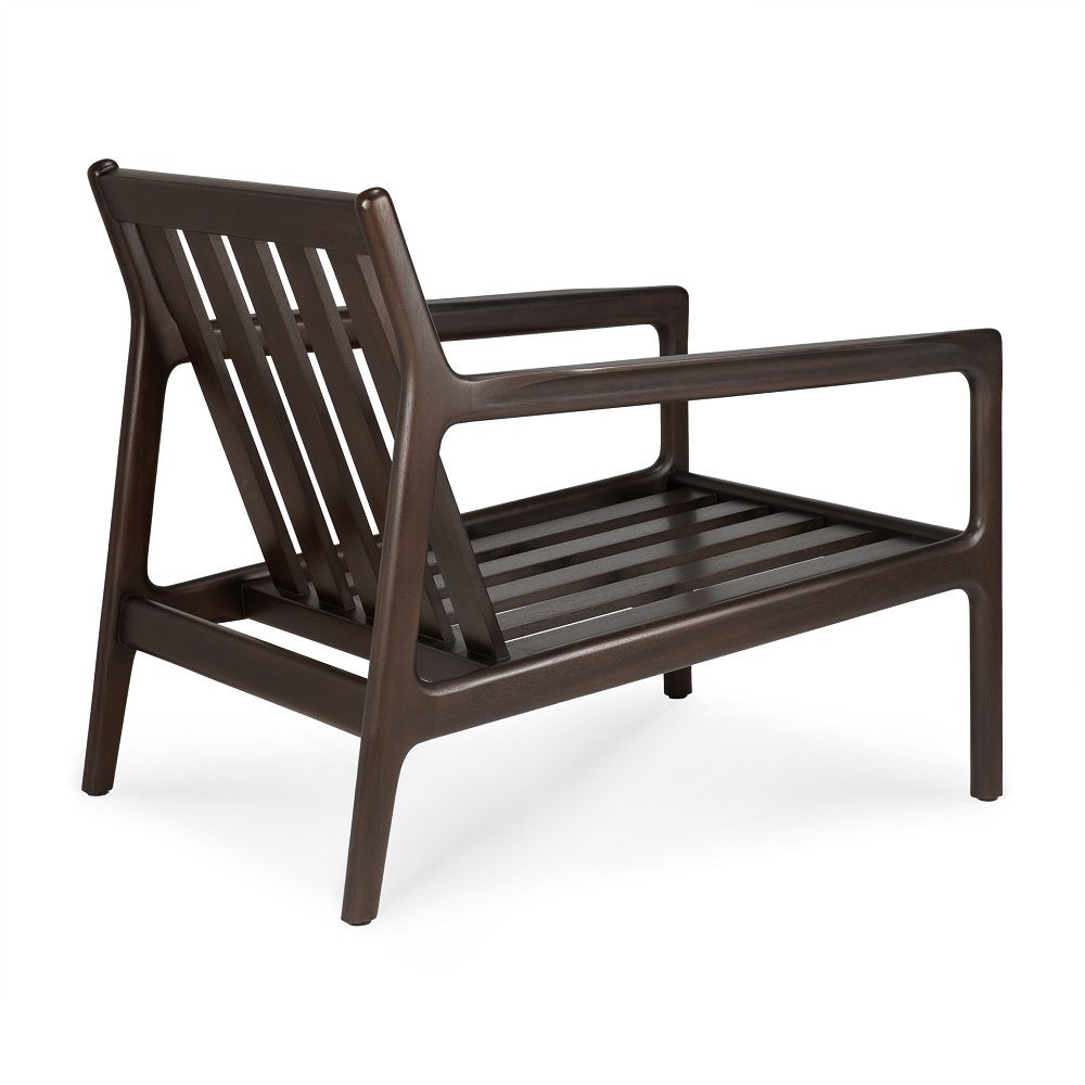 Jack Deck chair frame Mahogany dark brown Ethnicraft 