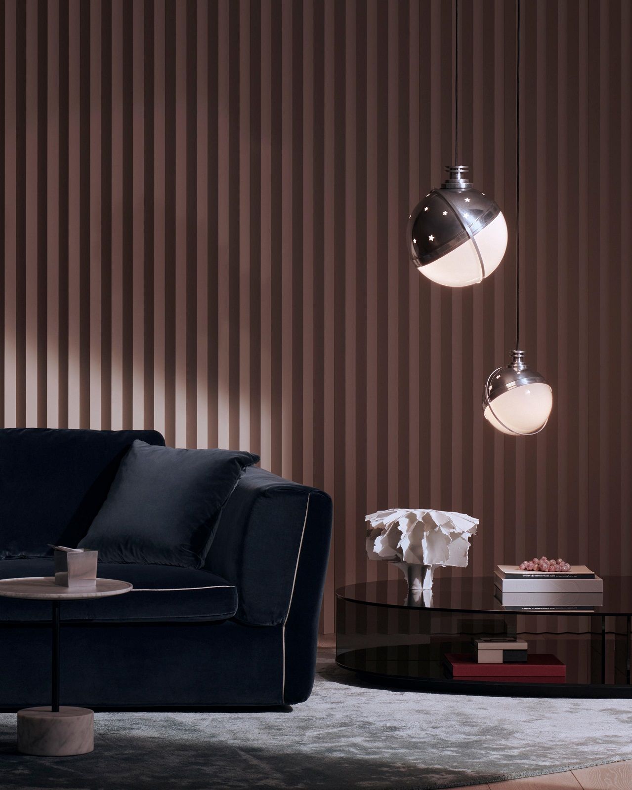 Helena Pendant light aluminium Cassina