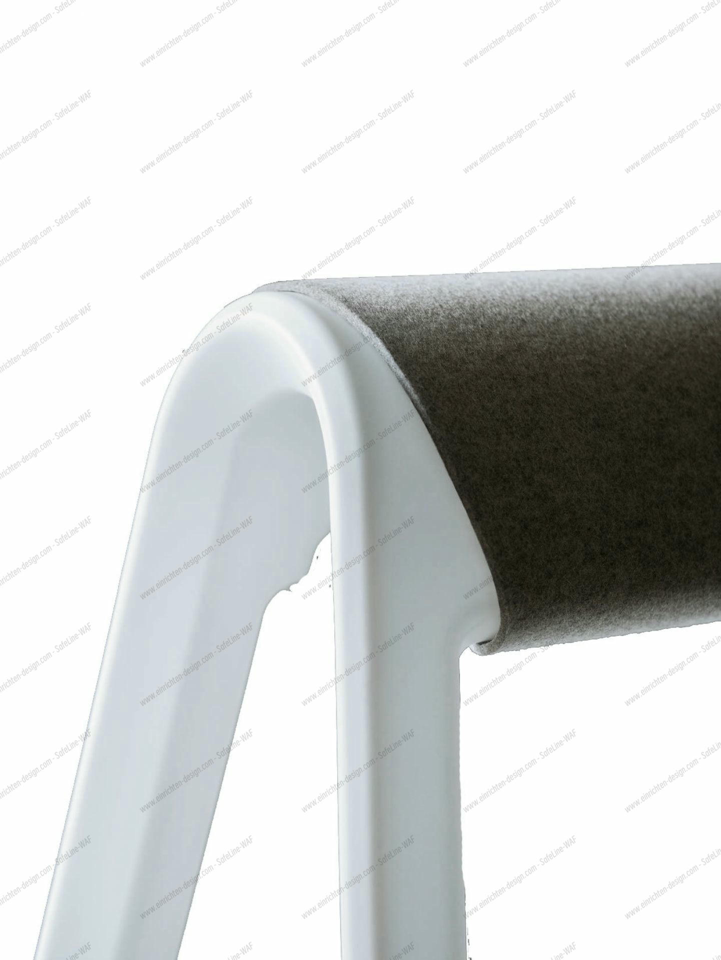 Sitzbock Program 204 Seat Stand White Wilkhahn