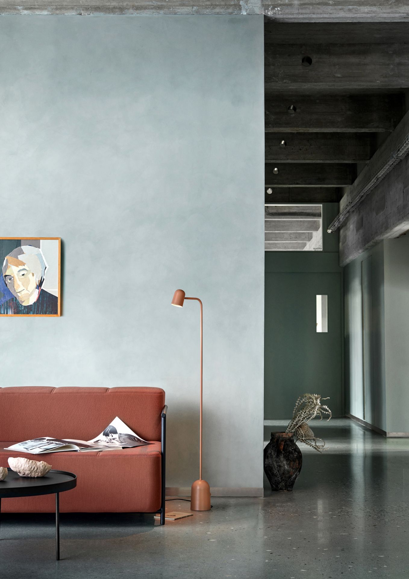Buddy Floor Floor Lamp dark green Northern