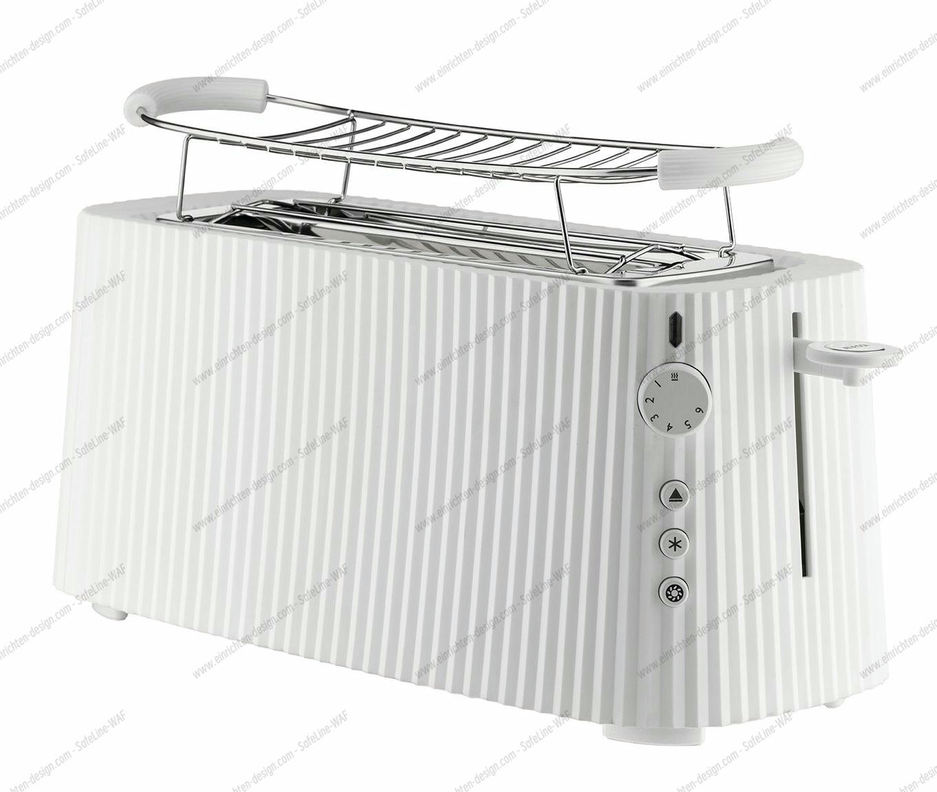 MDL15 Plissé Toaster XXL Alessi White