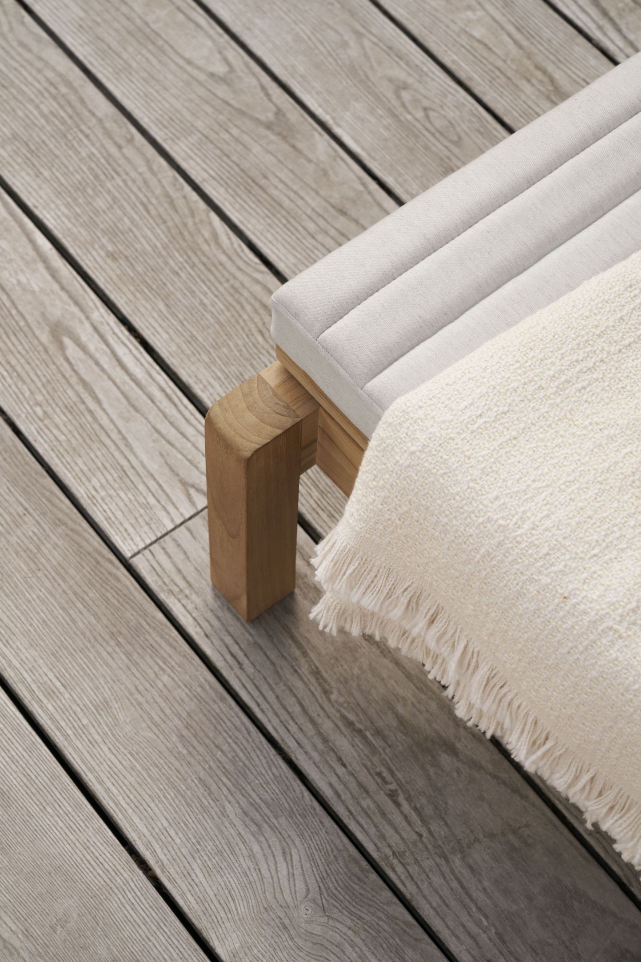 AH604 Garden Lounger Teak Outdoor Carl Hansen & Søn
