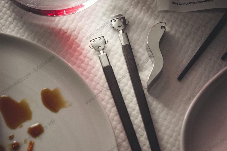 AM44SET2 Anna Stick chopsticks Alessi
