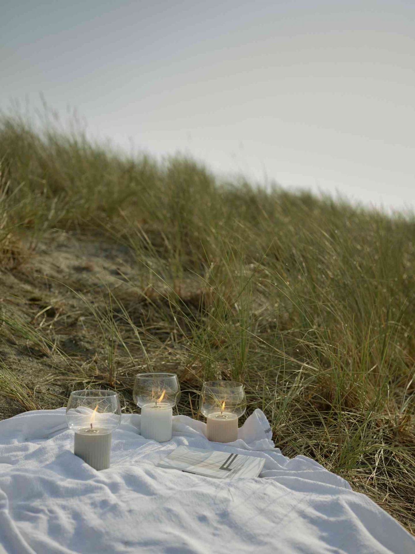 Hygge Hurricane Wind Light RIG TIG by Stelton Grey SINGLE PIECES