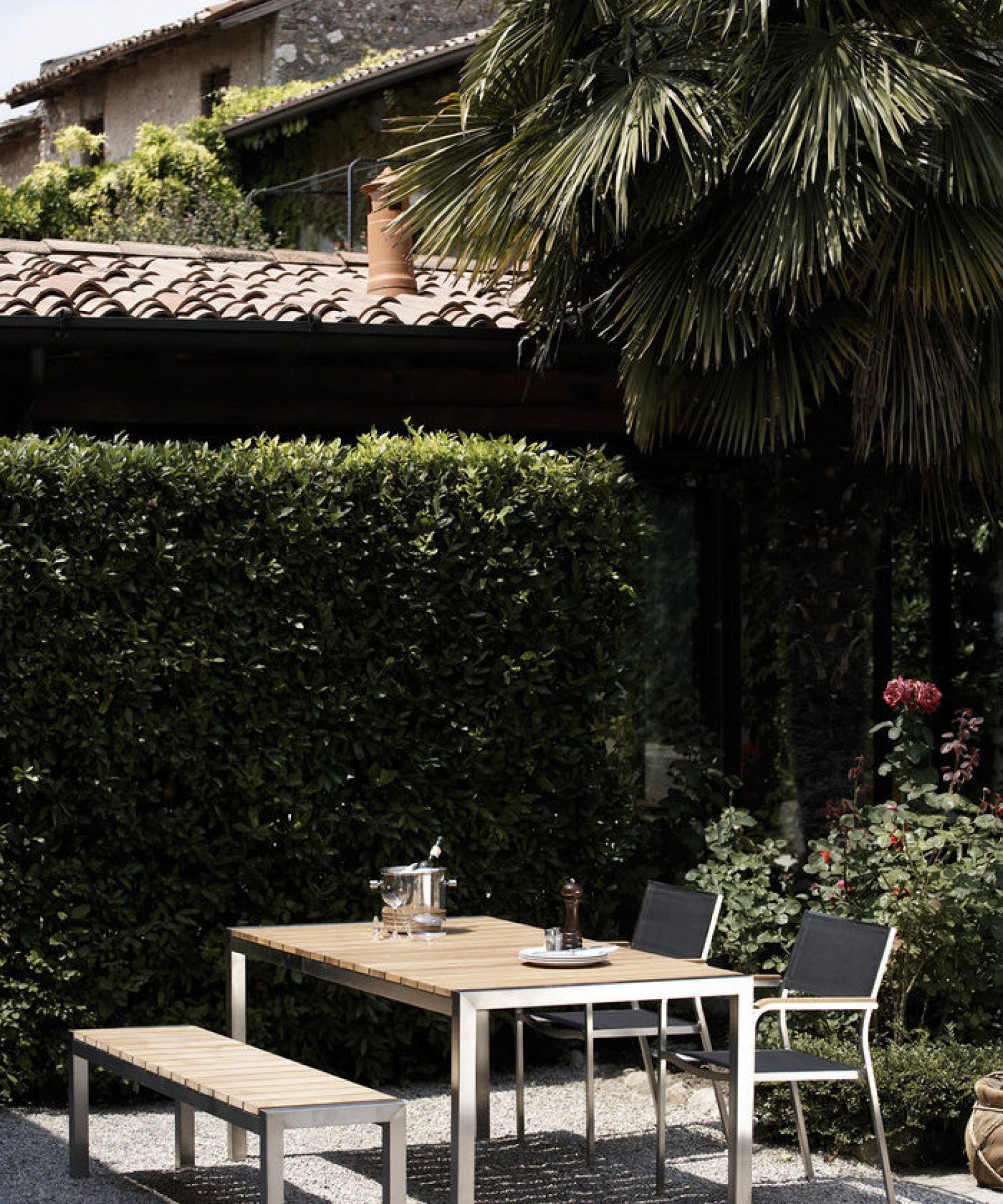 Luxury bench frame + bench top Jan Kurtz