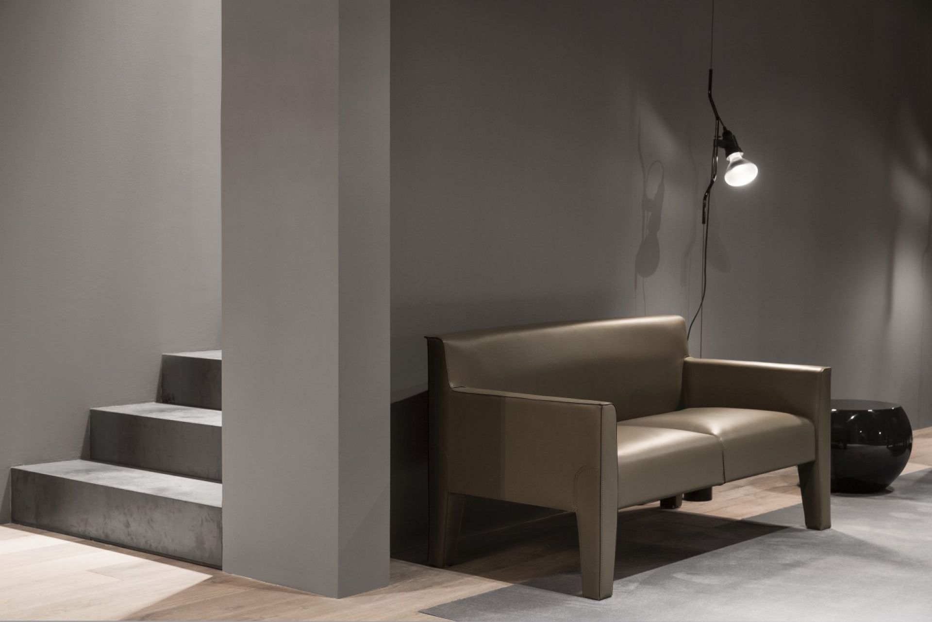 Parentesi Lamp Lamp with switch WHITE Flos SINGLE PIECE