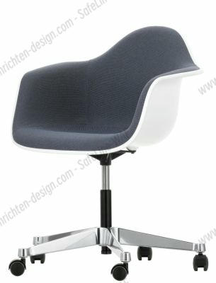 Eames Plastic Arm Chair PACC Fully upholstered Vitra
