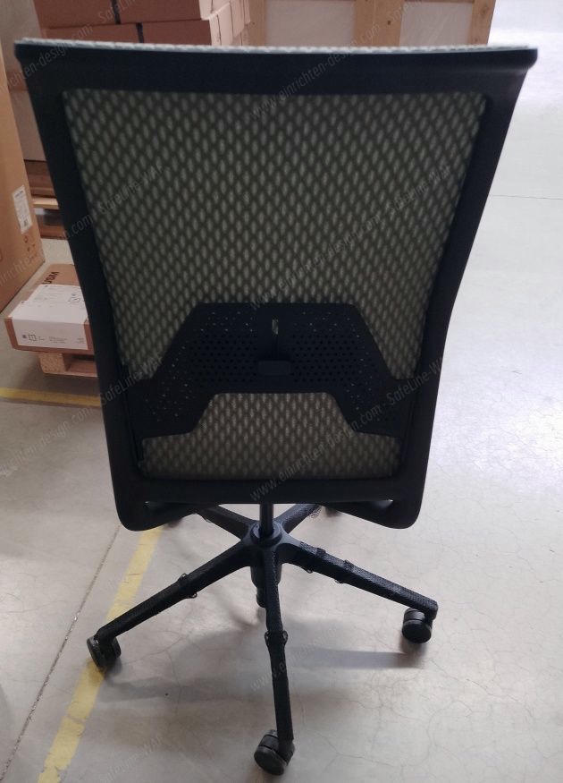ID Chair - ID Mesh with lumbar support Office swivel chair OLIVE GREEN Vitra SINGLE PIECES