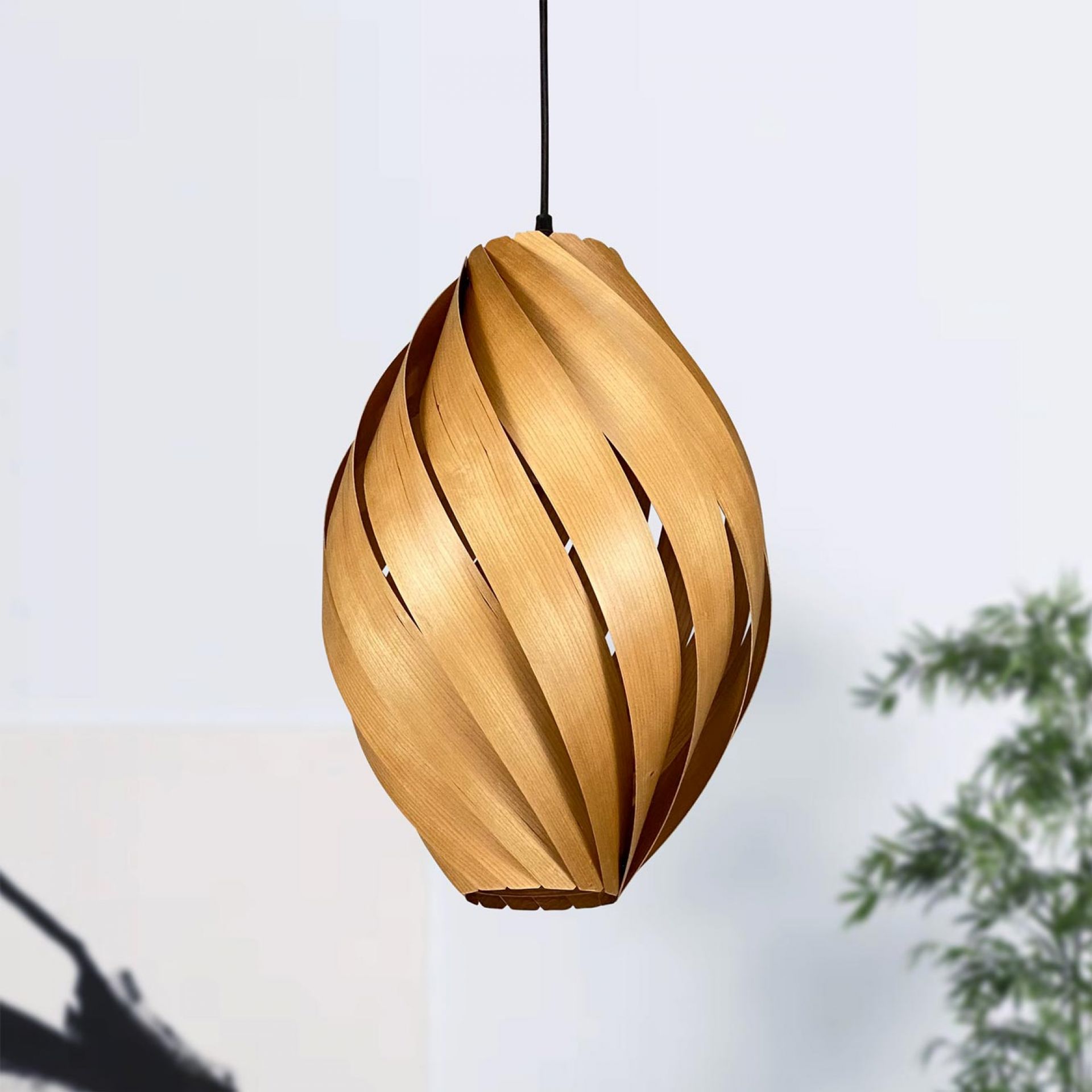 Ardére Pendant lamp rounded Cherry tree Gofurnit