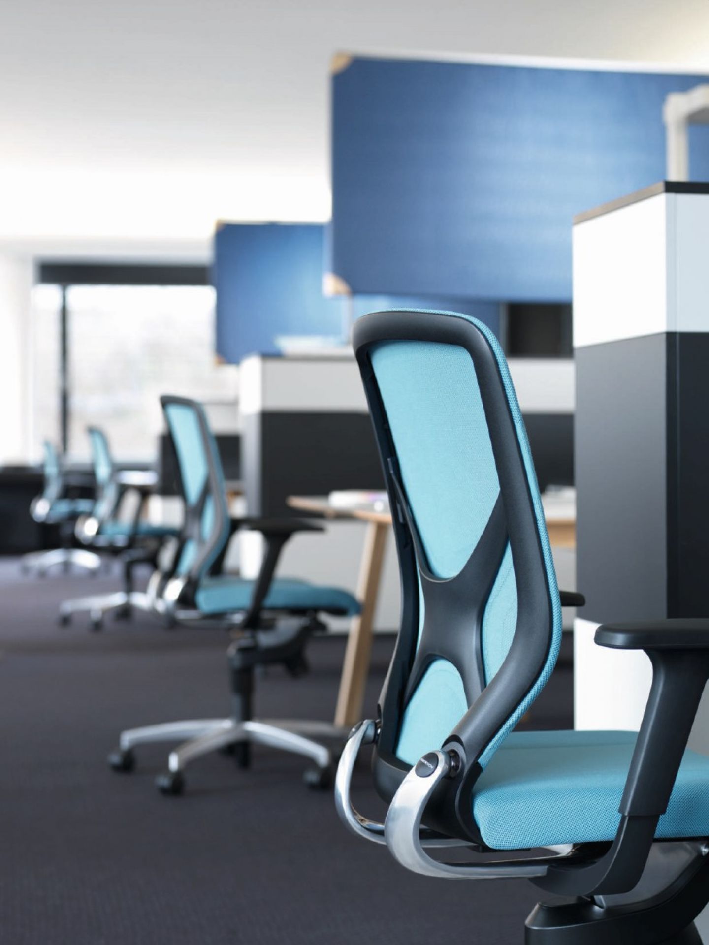 In 184/7 Office Swivel Chair Wilkhahn