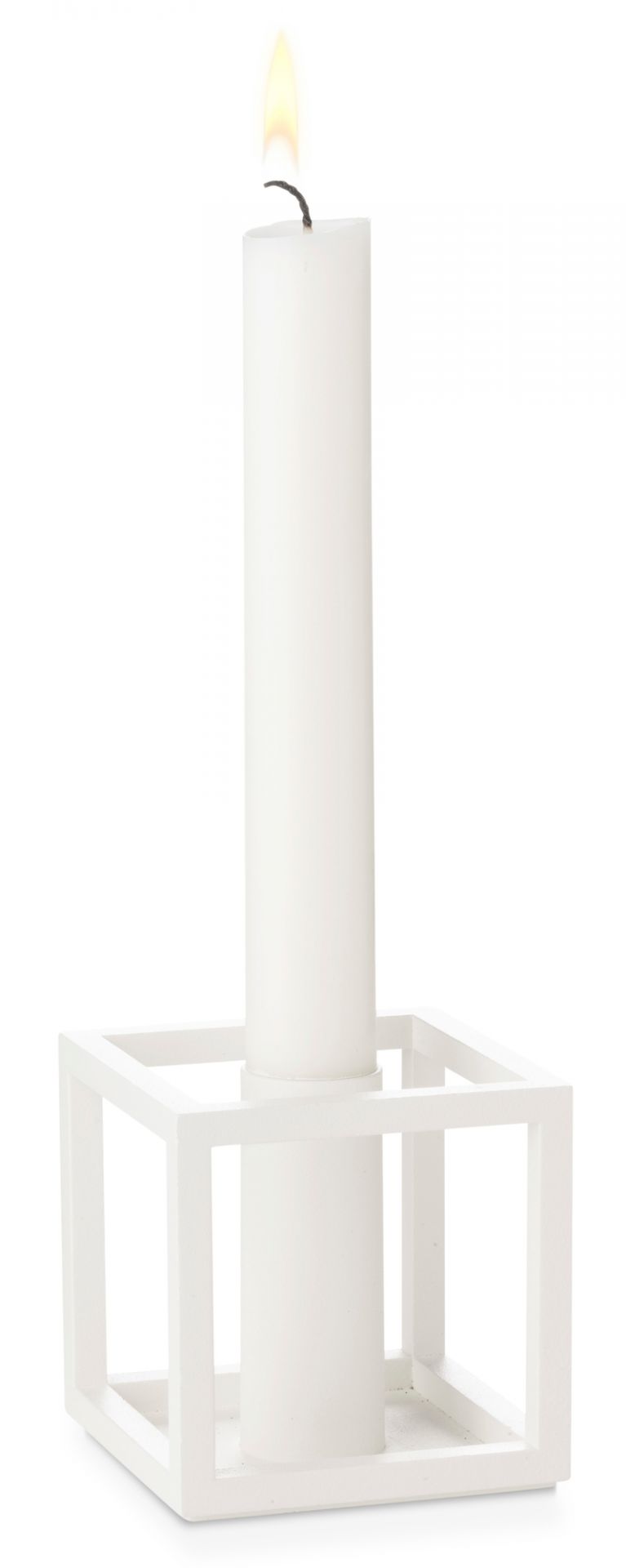 Kubus 1 Candleholder Audo White SINGLE PIECES