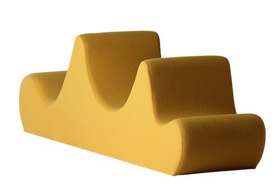 Wave 3 Sofa 3-Seater Verpan 