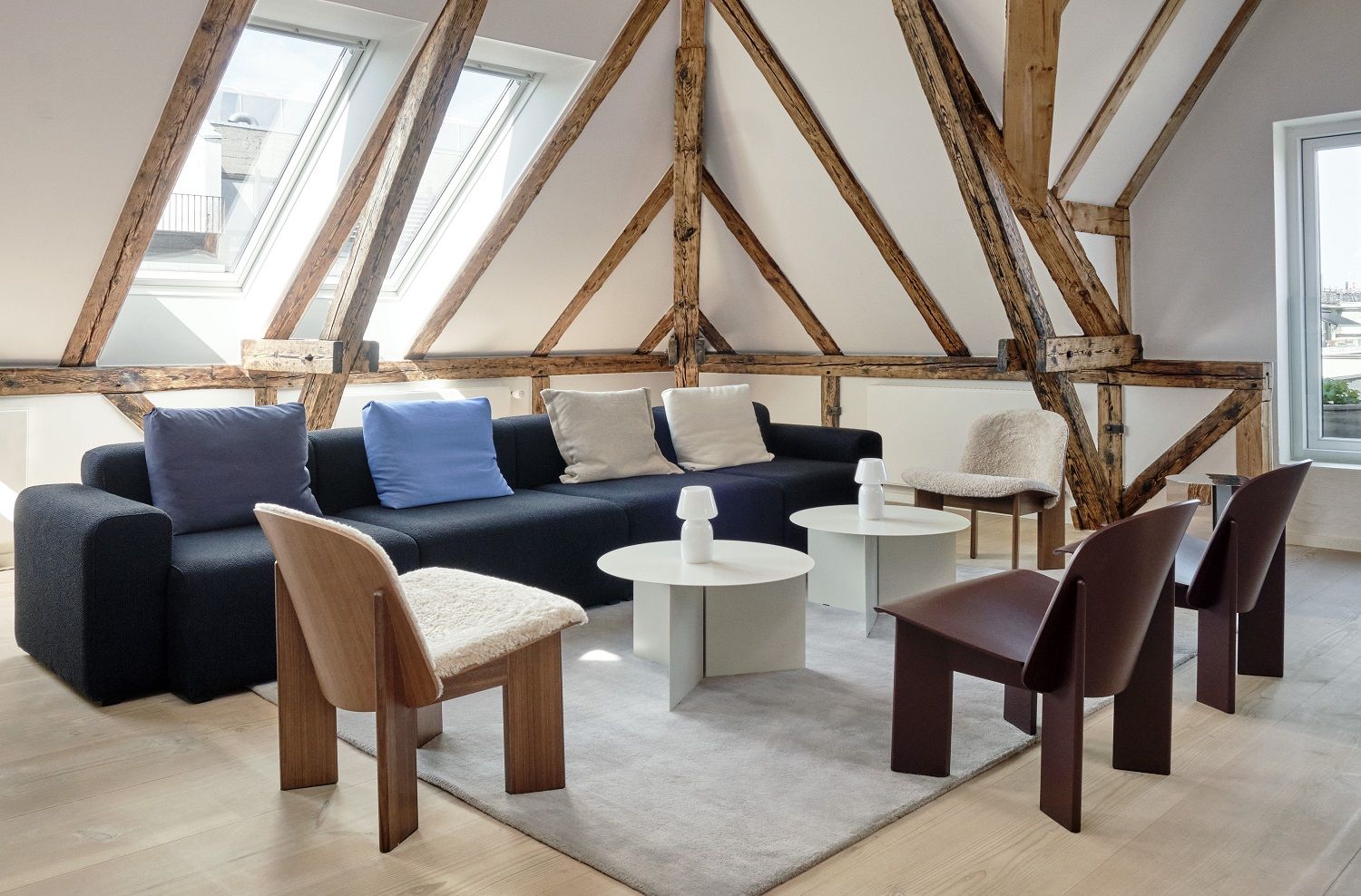 Chisel Lounge Chair Armchair Hay