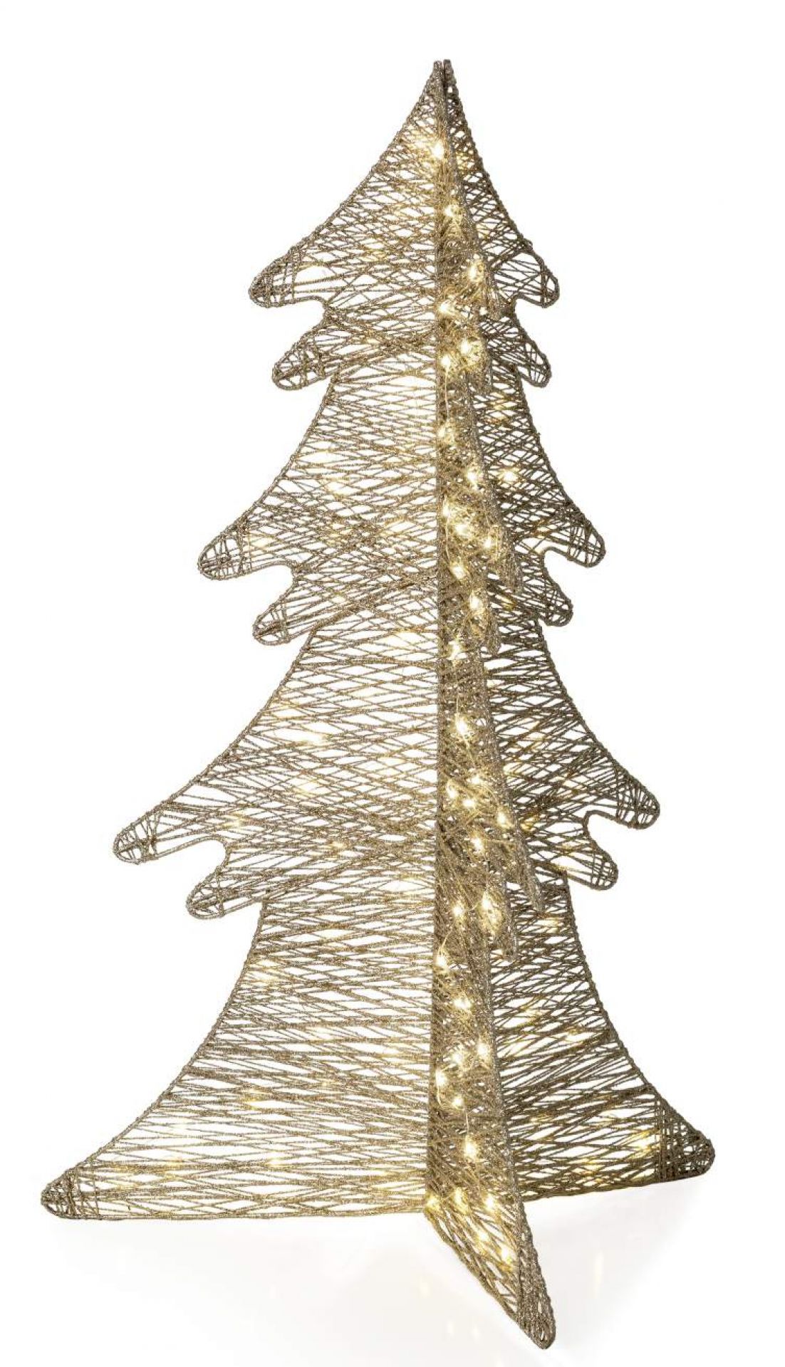 Glitter Tree M LED Christmas tree H 76 cm STT AG