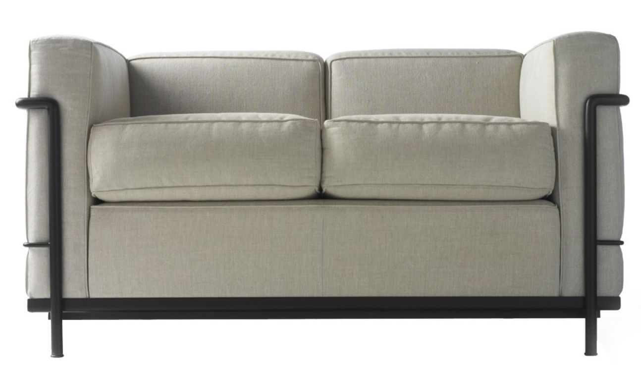 2 Fauteuil Grand Confort Petit Modèle Deux Places Two-Seater Sofa Cassina