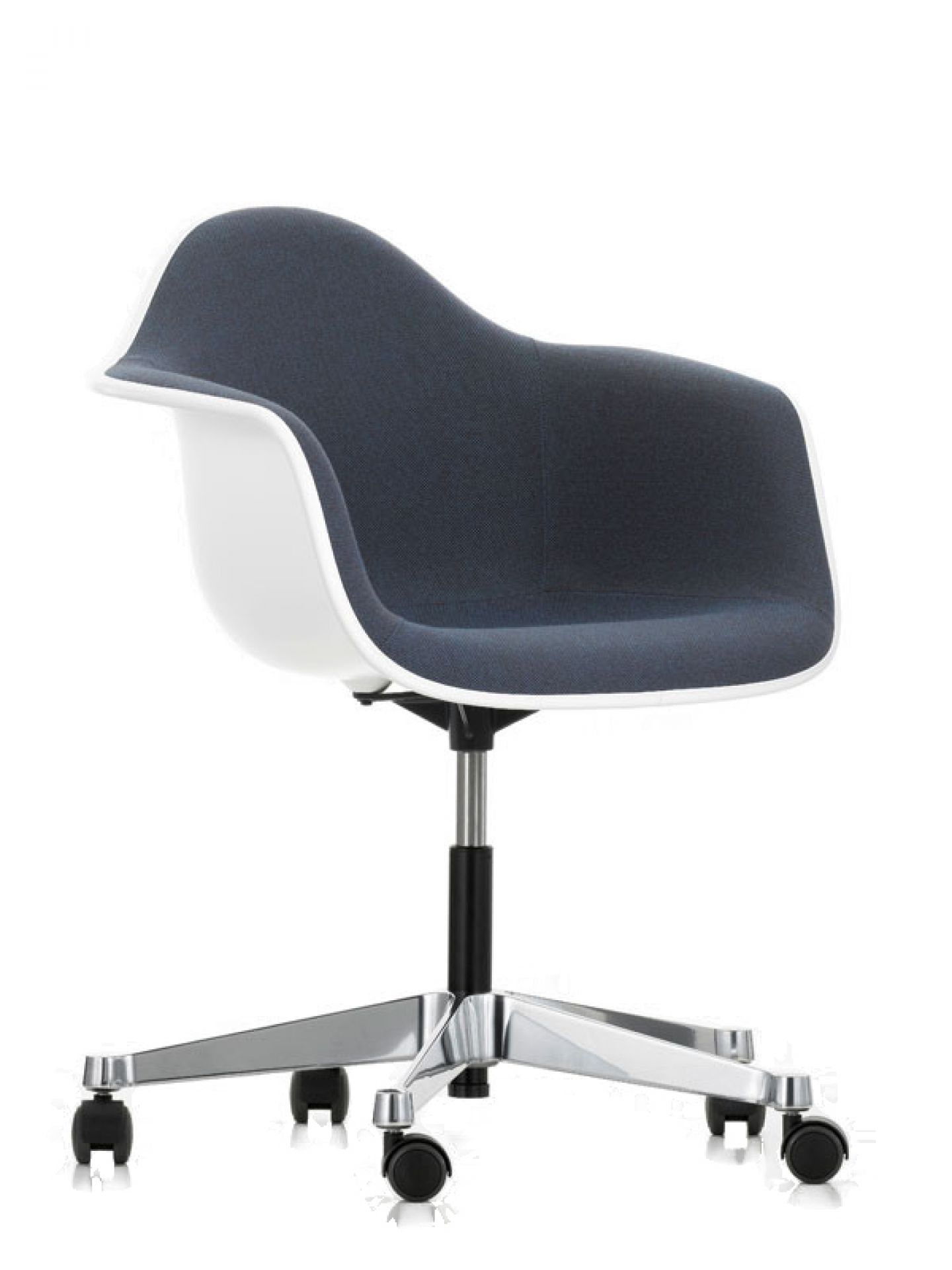 Eames Plastic Arm Chair PACC Fully upholstered Vitra