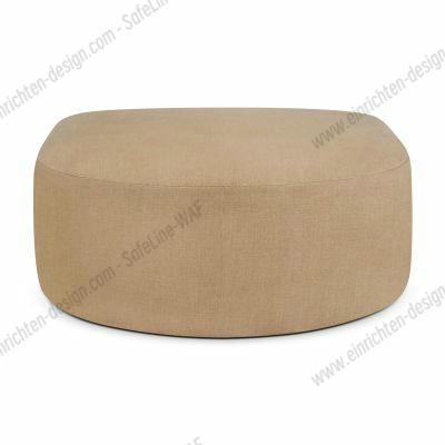 Bulky half-round stool Light Sepia Ethnicraft
