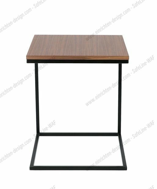 Flat Side table open Black / Natural oak Jan Kurtz SINGLE PIECES