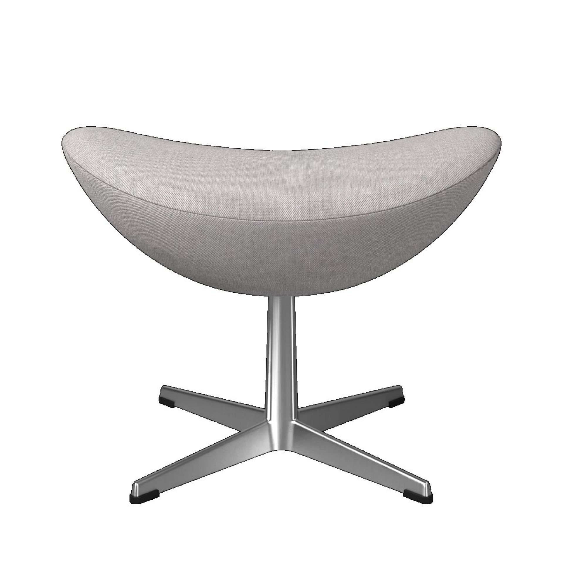 Egg Chair with Stool Re-wool Textile Fabric Fritz Hansen 
