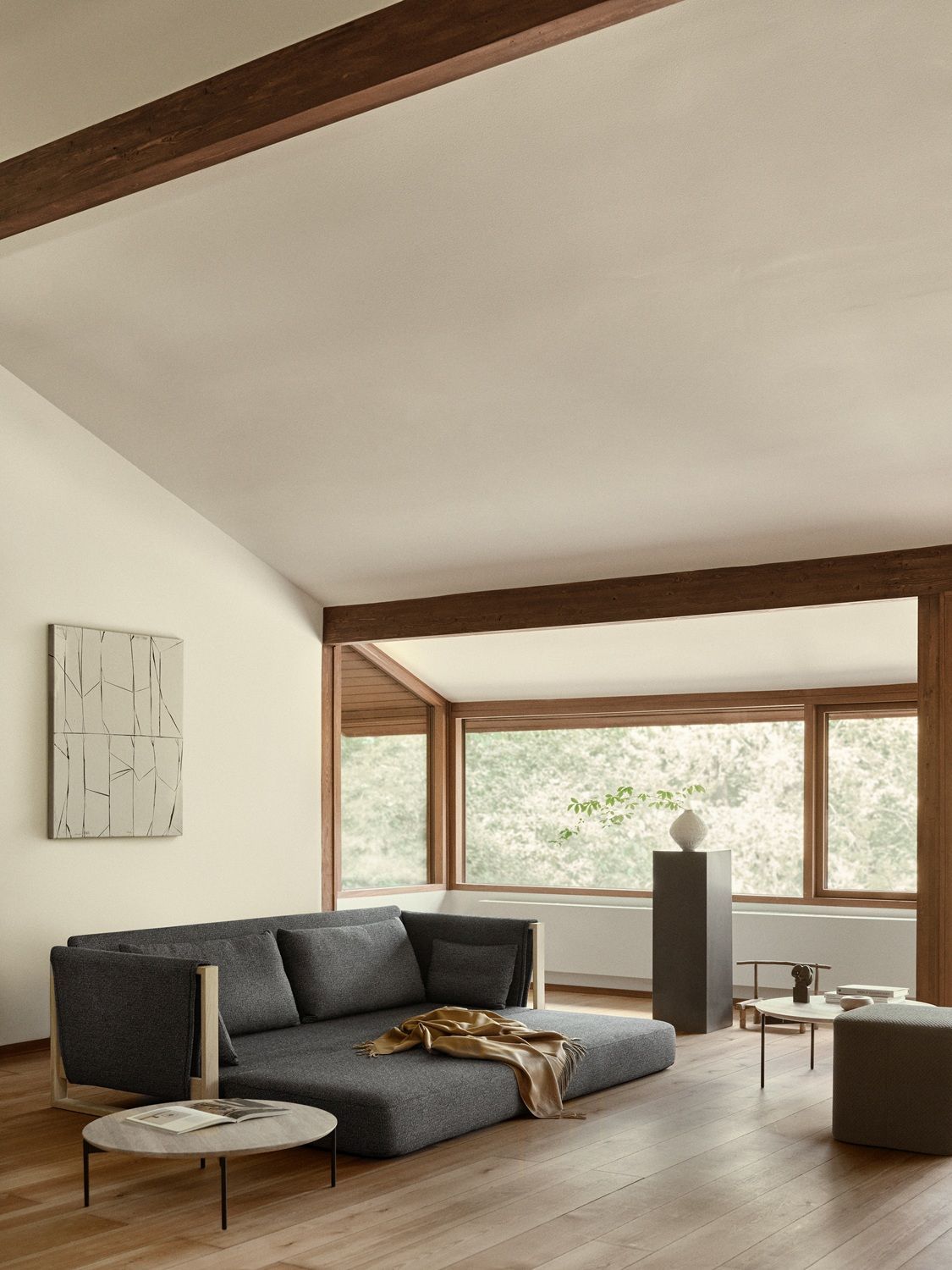 MADISON Wood Sofa / Sofa bed Softline 