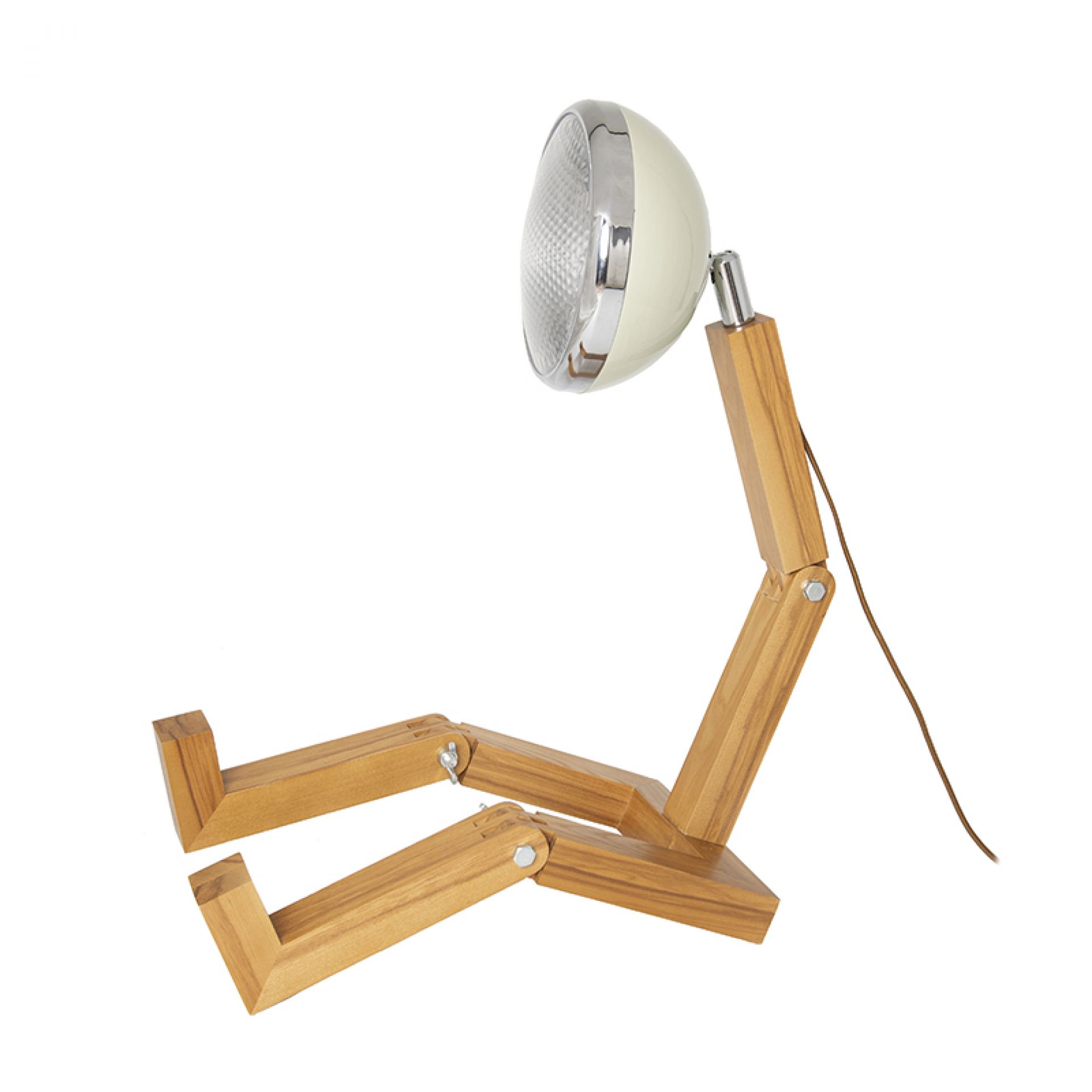Mr. Wattson Mega LED Lamp Vintage White Piffany Copenhagen | PIFFANY MW SWR VW