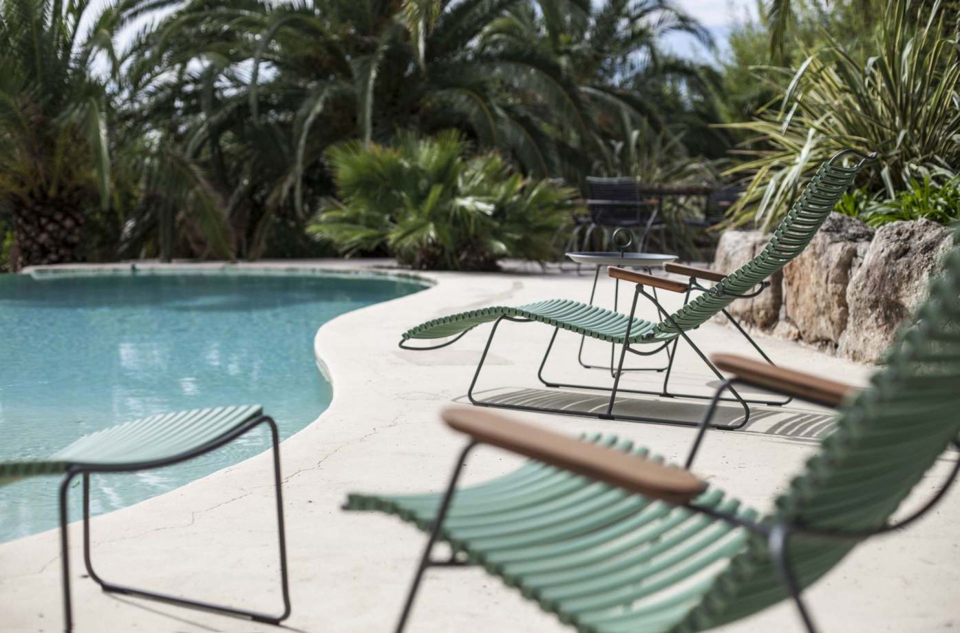 Click Sunlounger Outdoor Houe