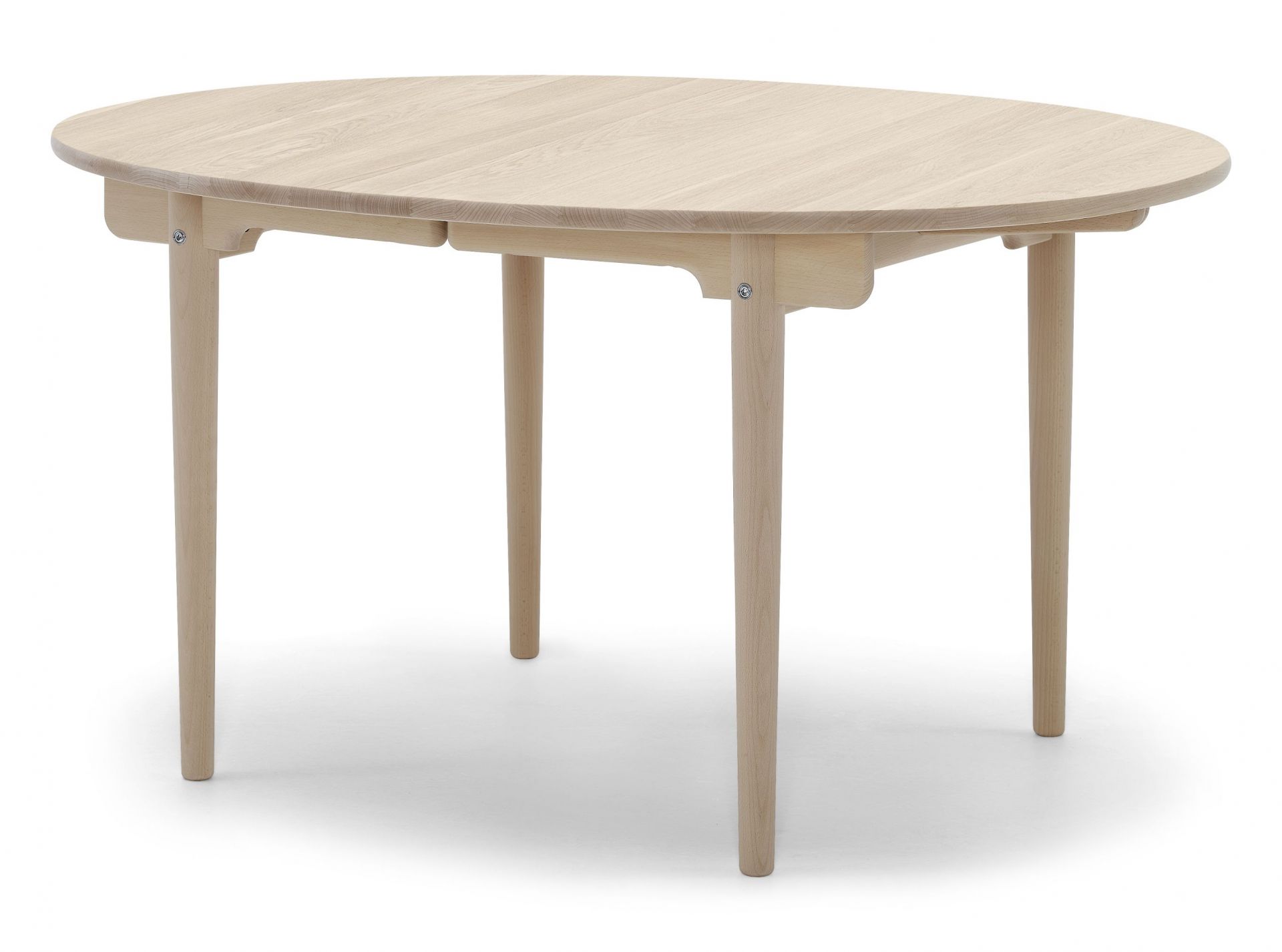 CH337 Oval Dining Table Extendable Beech Oiled Carl Hansen & Søn