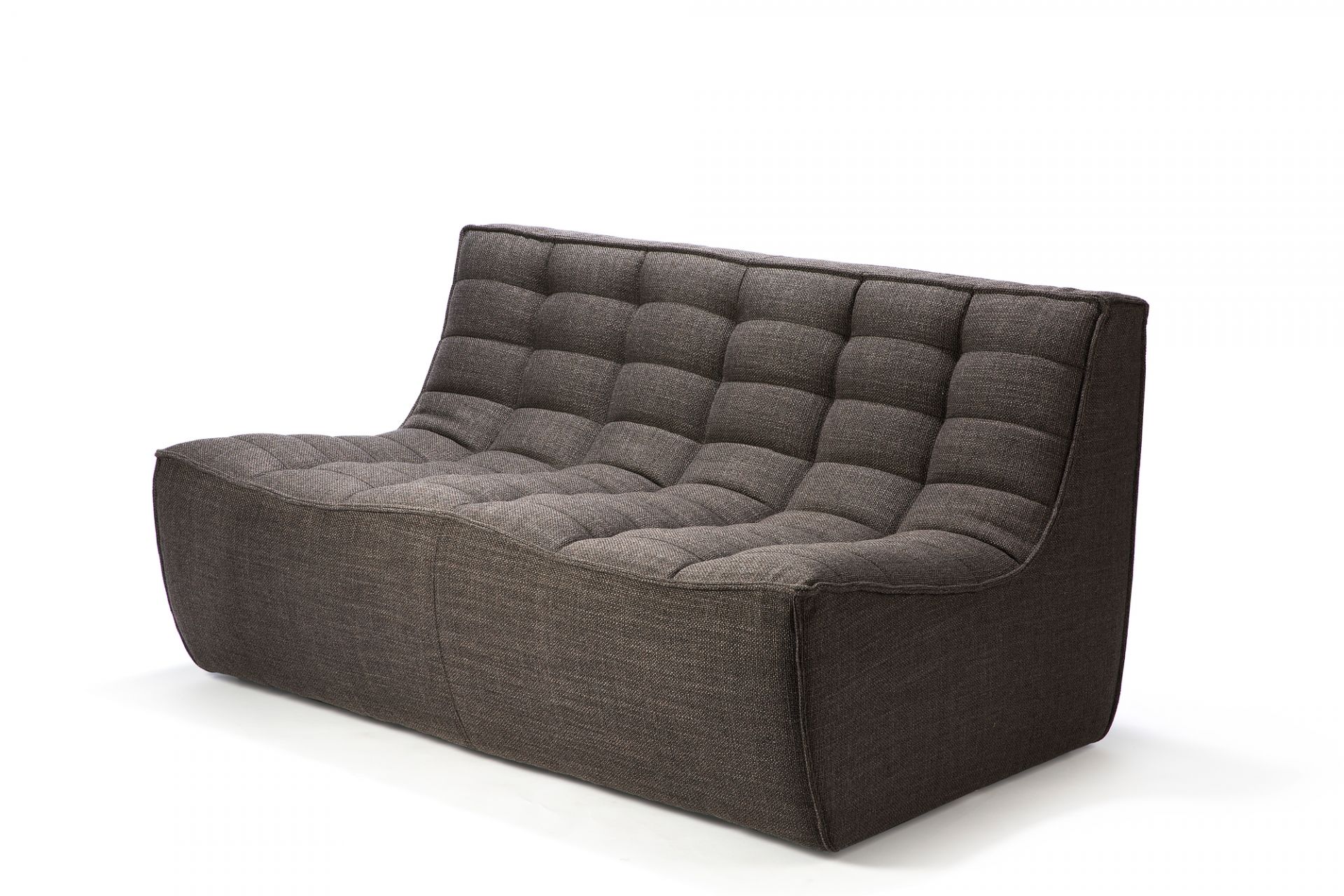 N701 Sofa 2-seater dark grey Ethnicraft