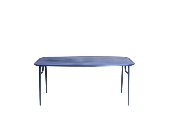 Week-End Rectangle Table Petite Friture Blue
