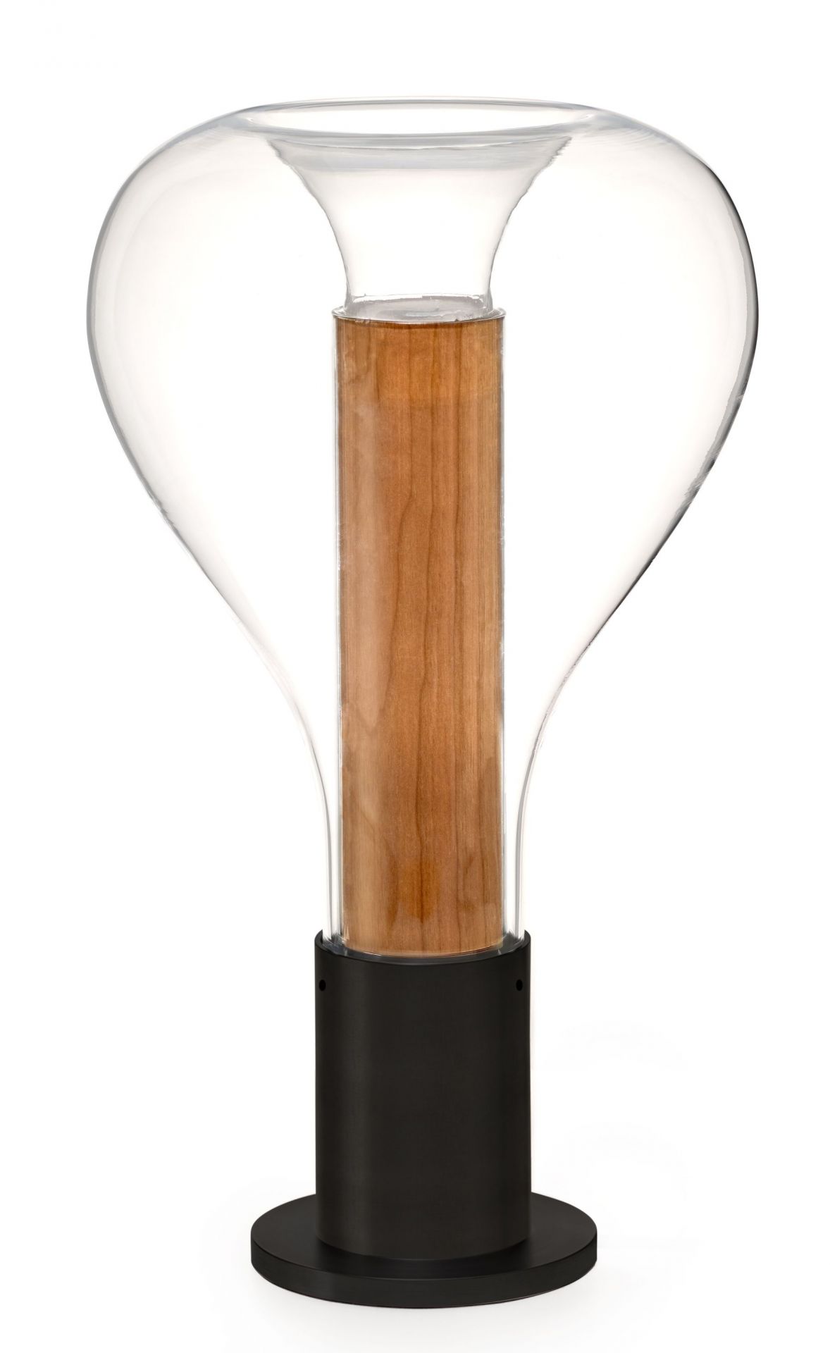 Eris Table Lamp Black Base Cherry LZF Lamps