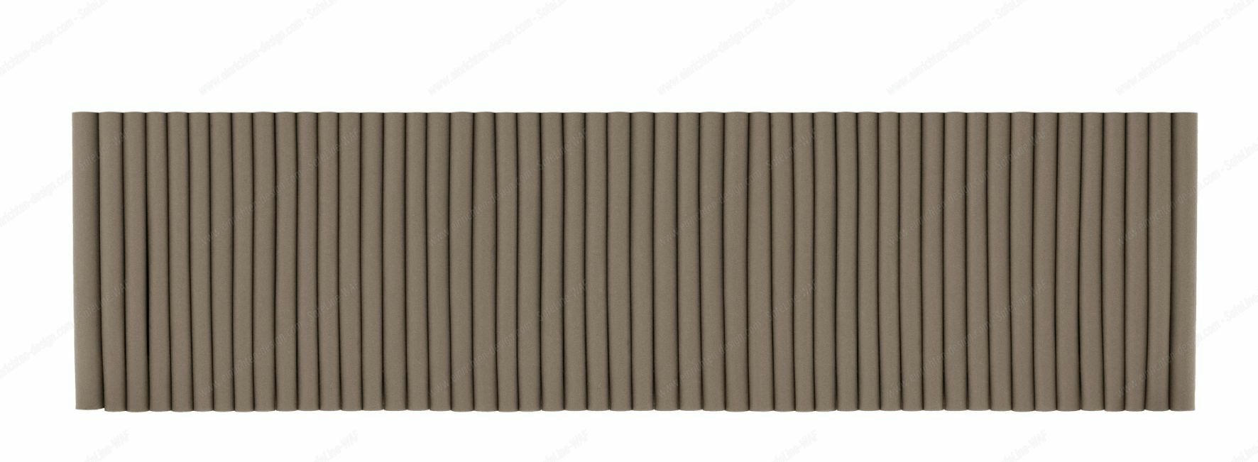 Wave wall module landscape format incl. 2 wall brackets for on-site mounting Hey Sign