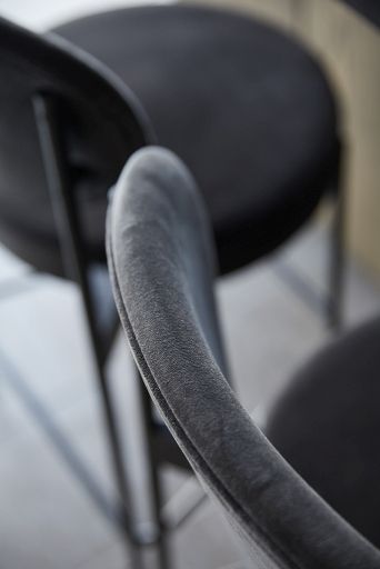 Series 430 Bar Stool Bar stool 75 cm BLACK / REMIX 123 Verpan SINGLE PIECES