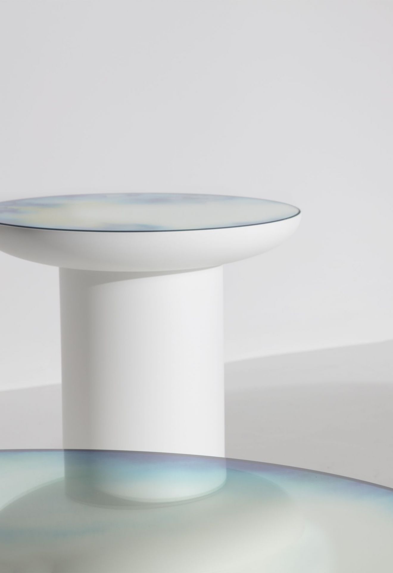 Francis Coffee Table Coffee table Ø 40 cm Petite Friture White Francis Coffee Table Coffee table Ø 40 cm Petite Friture White