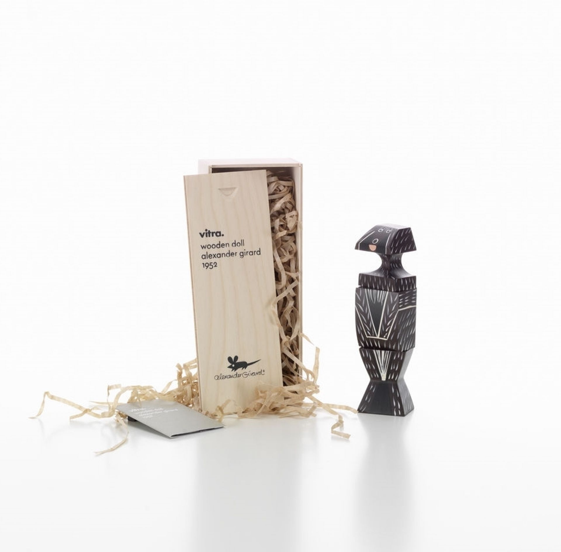 Wooden Dolls Cat / Dog Wooden Figure Vitra