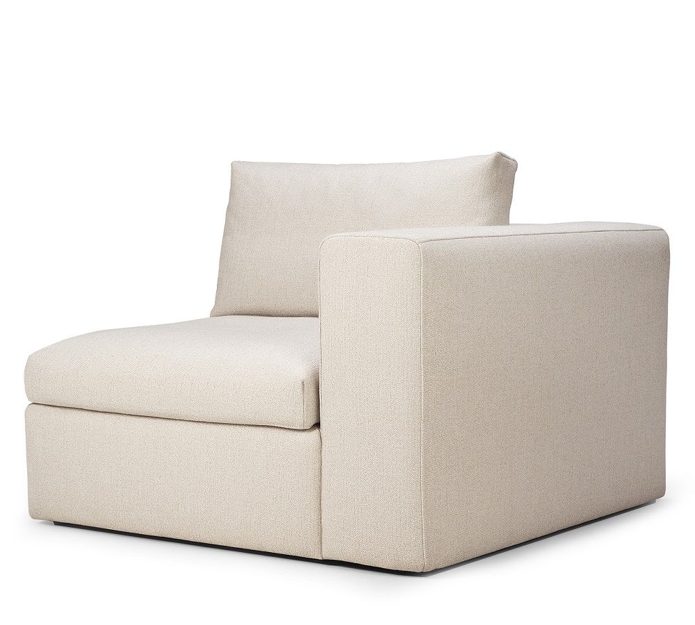 Mellow Sofa Off White Eco Fabric - left armrest Ethnicraft