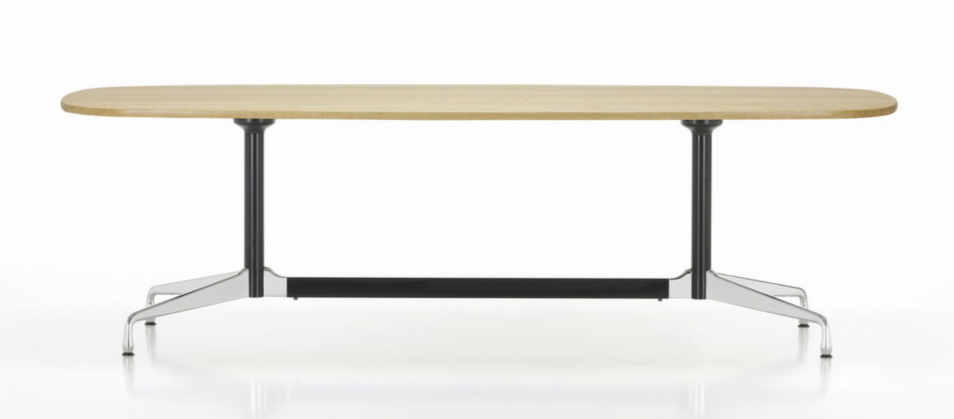 Eames Segmented Table Dining Dining Table Boat Shape 220 cm Vitra
