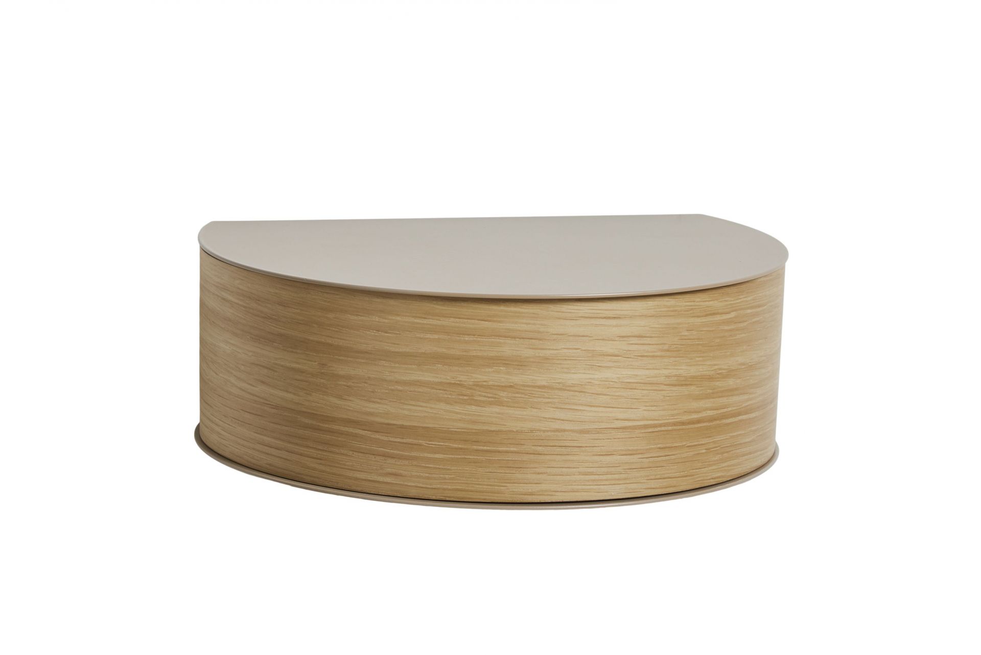 Wallie wall drawer shelf grey-beige Woud