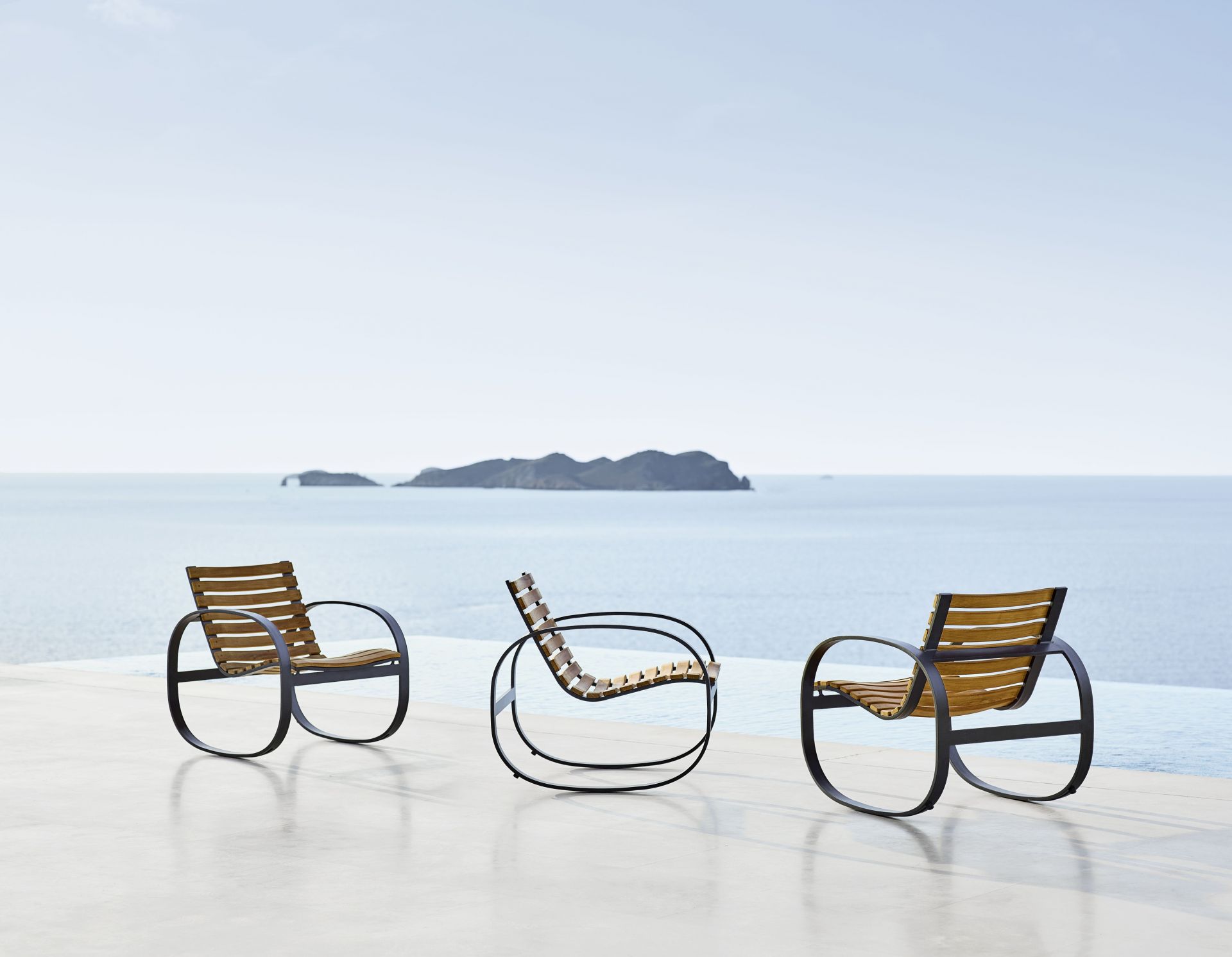 Parc Rocking Chair Cane-Line