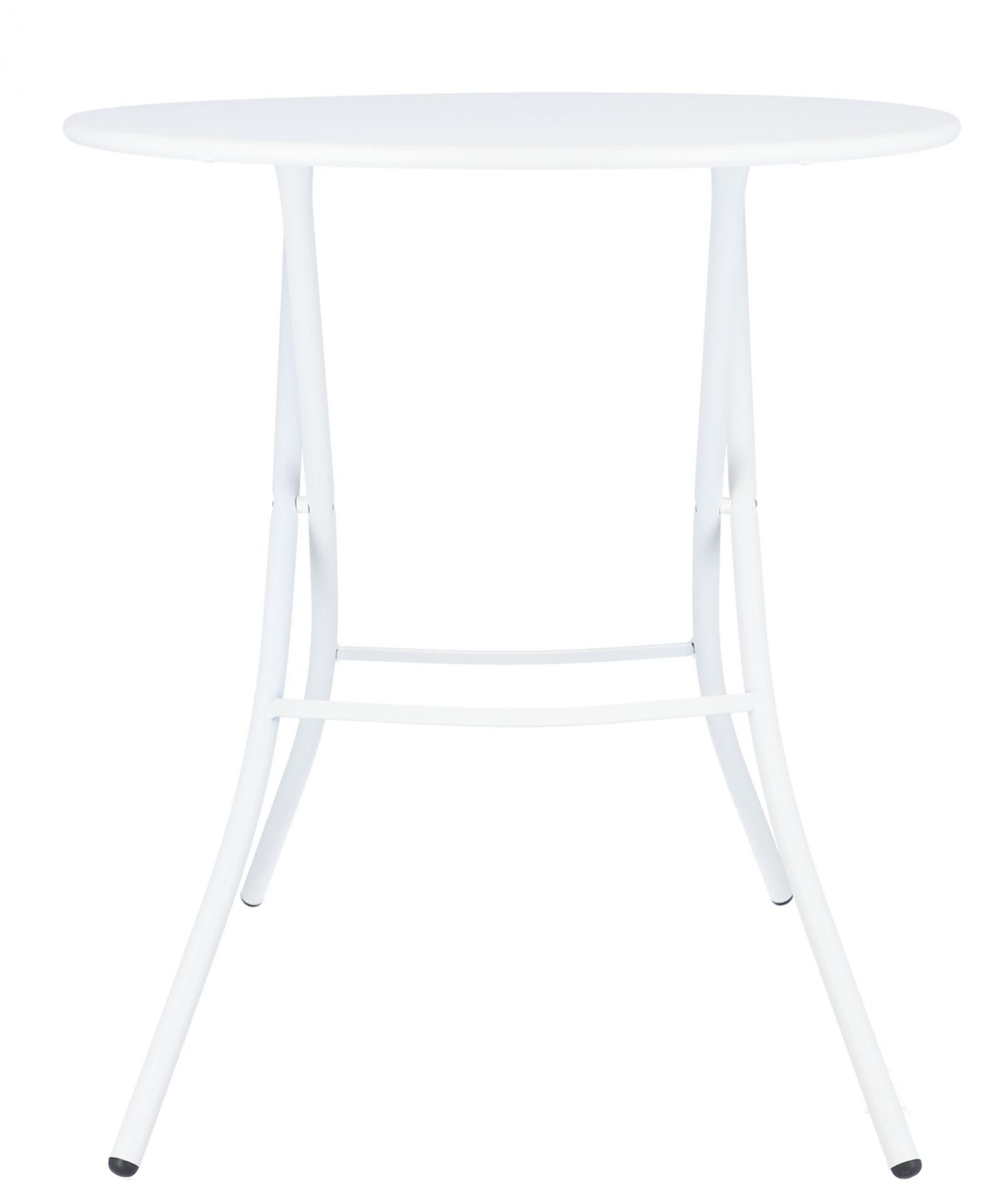 Fiam Sirio Folding Table Ø 67 cm Outdoor Jan Kurtz White