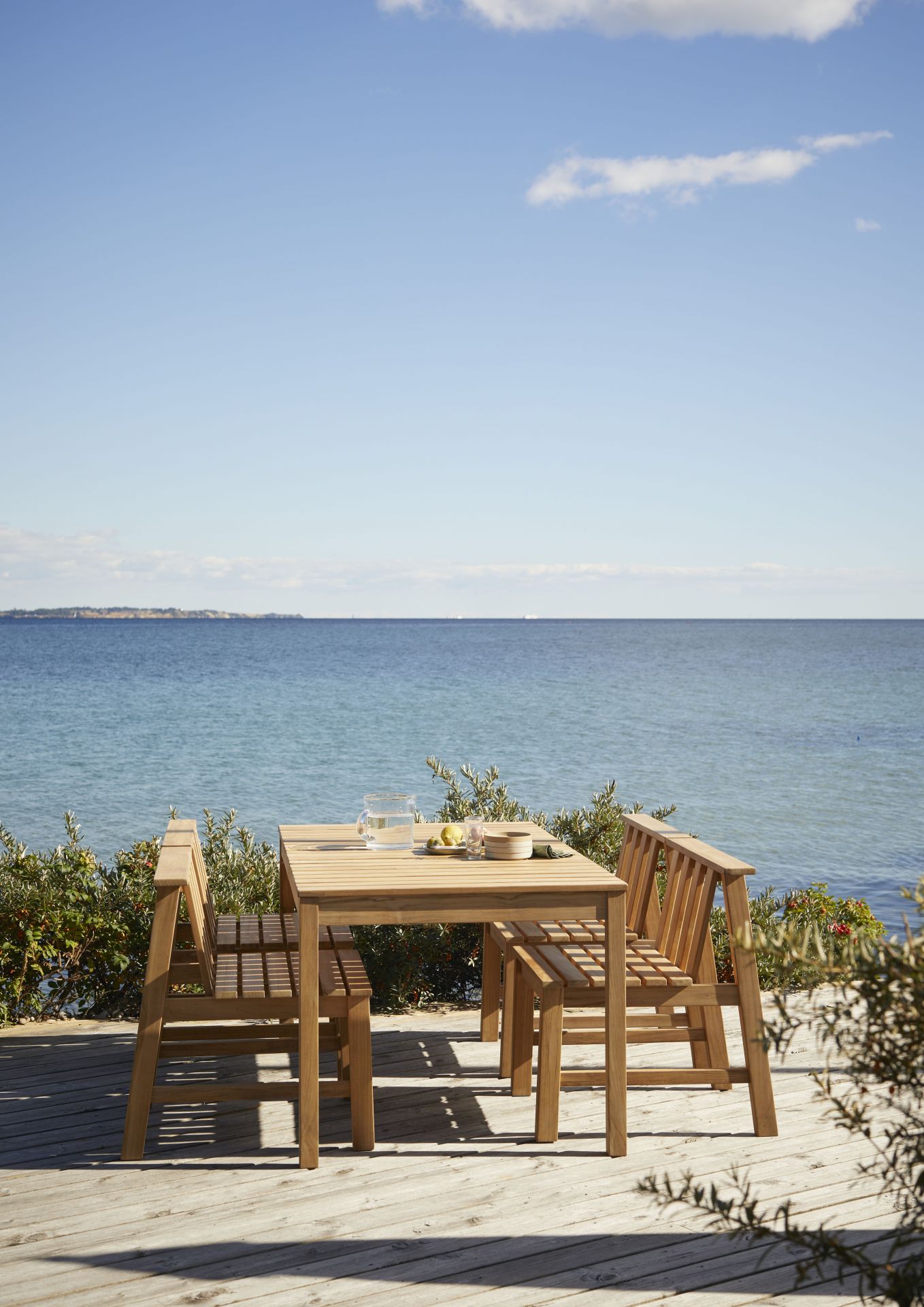 Cadence Chair Teak Outdoor Skagerak by Fritz Hansen