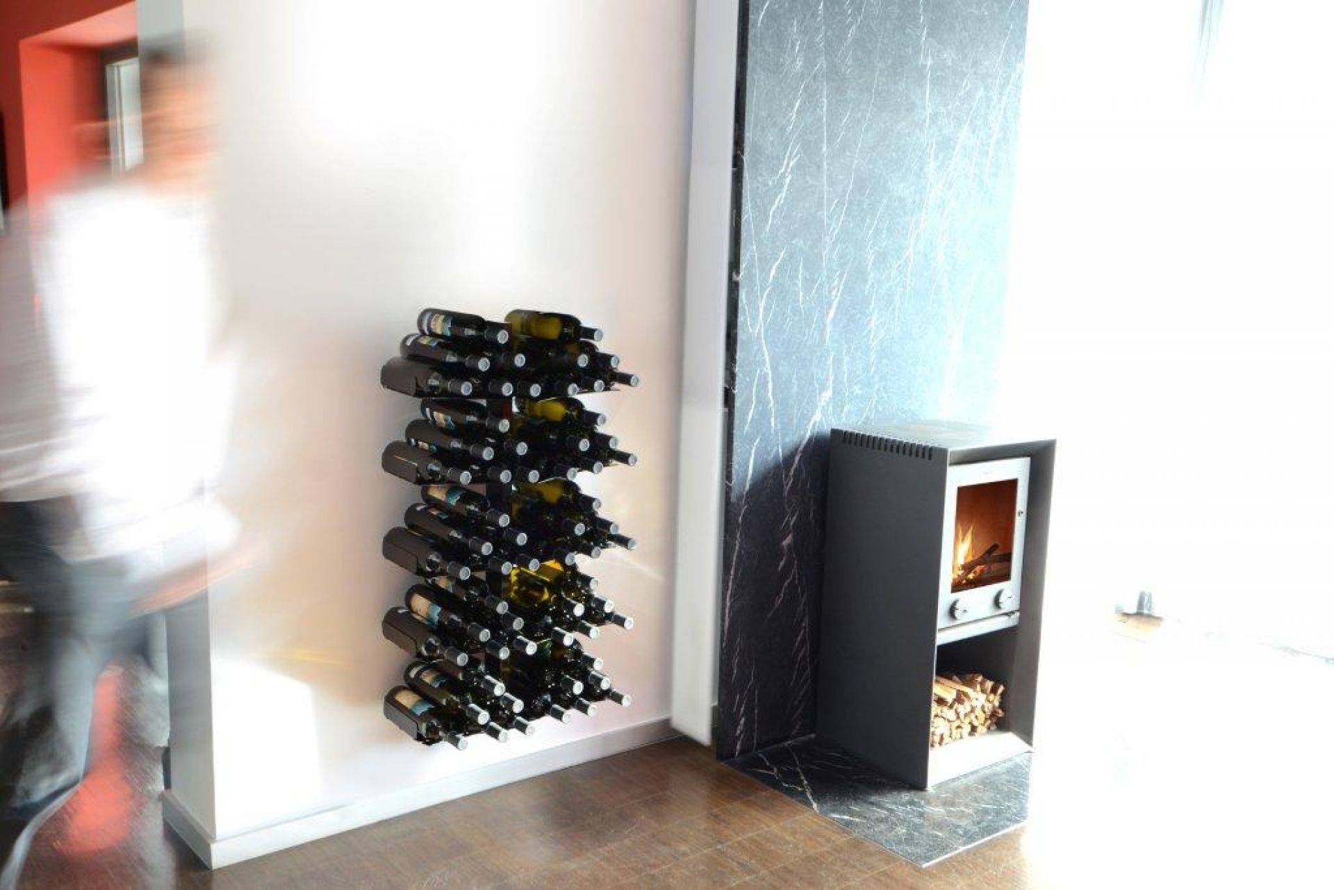Wine Tree wall rack Radius