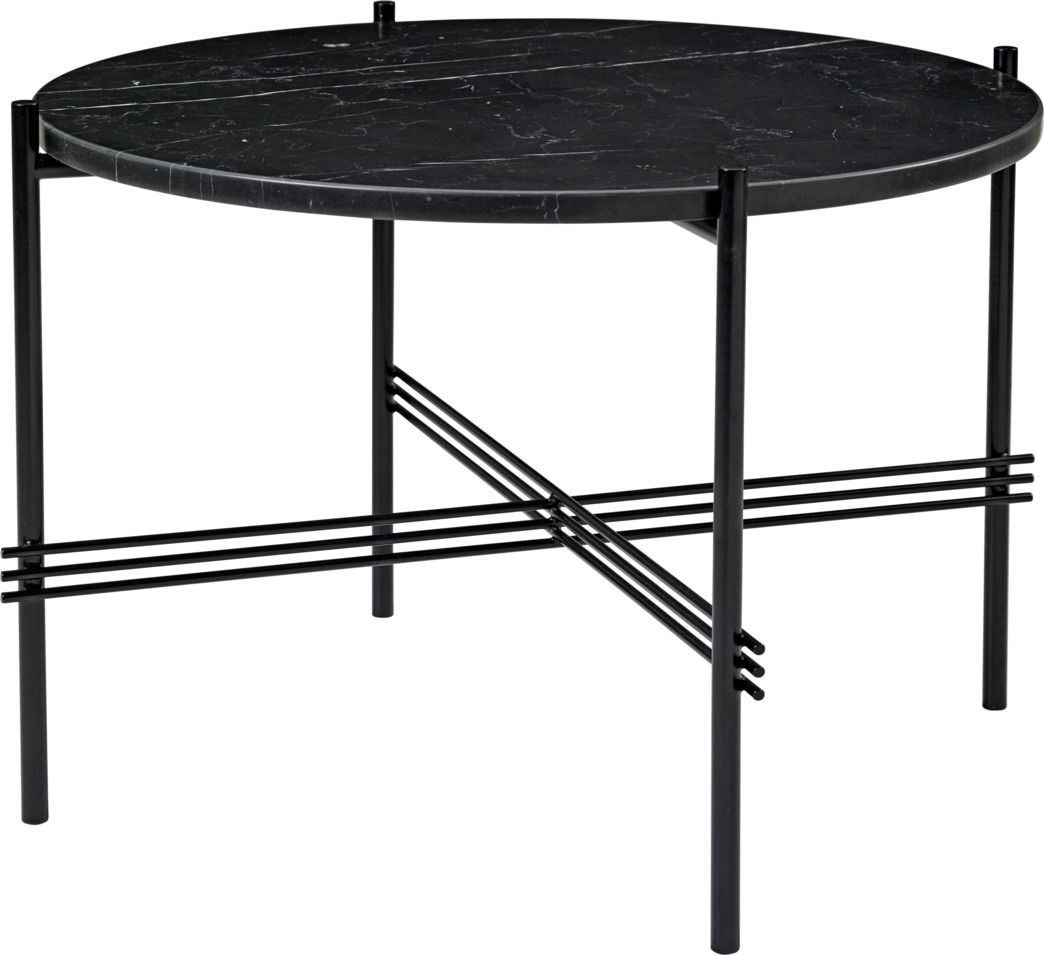 TS Coffee Table 55 Coffee Table Black Marquina Marble Gubi TS Coffee Table 55 Coffee Table Black Marquina Marble Gubi