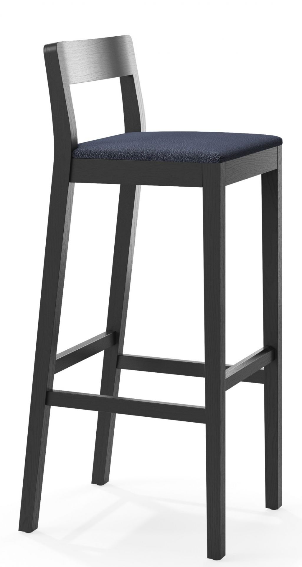 Sit Wood Bar Stool with Seat Cushion Zeitraum Sit Wood Bar Stool with Seat Cushion Zeitraum